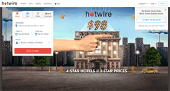 Desktop Screenshot of hotwire.com